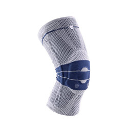 BAUERFEIND 保而防 Genutrain 8 膝如顺 防滑款 运动护膝 GenutrainB 银钛灰 3.5