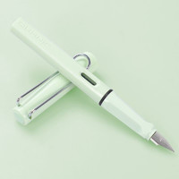 Jinhao 金豪 钢笔 619 透明白 EF尖 单支装