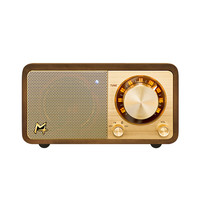 SANGEAN 山进 MOZART MOZART 2020升级版 便携蓝牙音箱 胡桃木