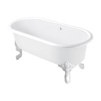 KOHLER 科勒 歌莱系列 K-11195T-0 经典独立式浴缸 白色