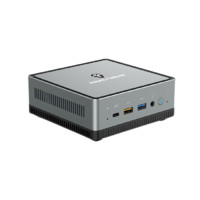 MINISFORUM UM700 台式机 灰色(锐龙R7-3750H、核芯显卡、16GB、512GB SSD、风冷)