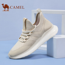 CAMEL 骆驼 A112128110 男士透气飞织运动鞋