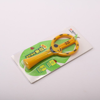 晨光(M&G)剪刀 瓢虫立式卡通剪子 139mm 儿童手工DIY剪纸 ASSN2222 3把装 颜色随机