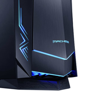 MACHENIKE 机械师 曙光F117-D 台式机 黑色(酷睿i7-10700、RTX 2060 6G、16GB、256GB SSD+1TB HDD、风冷)