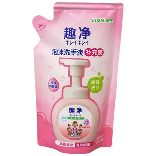 LION 狮王 趣净系列 泡沫洗手液 纯净爽肤香 补充装200ml*3