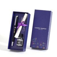 Campo Marzio 凯博 尤尼斯系列 钢笔 黑色 F尖 礼盒装 私人定制