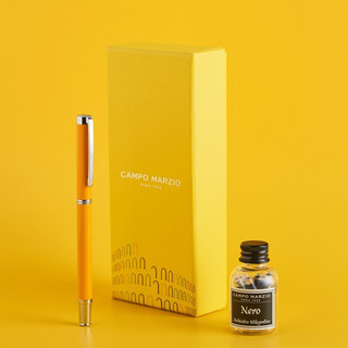 Campo Marzio 凯博 尤尼斯系列 钢笔 淡黄色 F尖 礼盒装 私人定制
