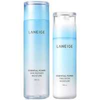 LANEIGE 蘭芝 水衡凝肌水乳護膚品套盒套裝禮盒385ml 滋潤型  母親節禮物