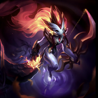 leagueoflegends英雄联盟英雄皮肤黯焰双魂千珏