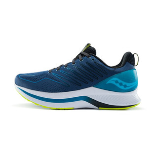 saucony 索康尼 Endorphin Shift 男子跑鞋 S20577-55 深兰/浅兰/柠檬黄 40