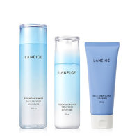 LANEIGE 兰芝 水衡透润护肤套装 (净澈洁颜膏150ml+细肤露200ml+润肤乳120ml)