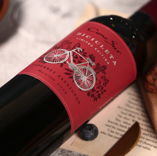 Cono Sur 柯诺苏 自行车限量版 赤霞珠干红葡萄酒