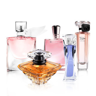 LANCOME 兰蔻 珍爱系列 女士浓香水小样礼盒 (珍爱EDP7.5ml+珍爱爱恋EDP5ml+奇迹EDP5ml+梦魅情迷EDP5ml+美丽人生EDP4ml)