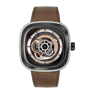 sevenfriday 七个星期五 p系列 47.6毫米自动上链腕表 p2b/01