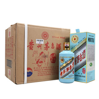 MOUTAI 茅台 生肖纪念酒 庚子鼠年 53%vol 酱香型白酒 500ml*6瓶 整箱装