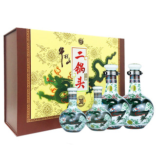 Niulanshan 牛栏山 二锅头 珍品30 青龙 53%vol 清香型白酒 （500ml*2瓶+125ml*2瓶）*3盒 整箱装