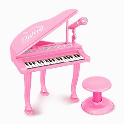 NUKIED 纽奇 儿童钢琴女孩电子琴初学可弹奏  音乐玩具