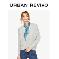 URBAN REVIVO WE45S9BN2009 女装时尚休闲毛衣