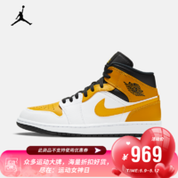 NIKE 耐克 AJ1 男子 AIR JORDAN 1 MID 运动鞋 554724 554724-170