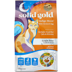 solid gold 素力高 Indigo moon系列 鸡肉蛋粉全阶段猫粮 12磅