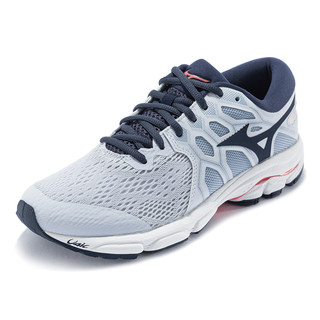 Mizuno 美津浓 Wave Equate 4 女子跑鞋 J1GD204825 灰黑 38