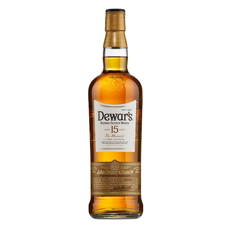 Dewar's 帝王 15年 苏格兰 调配威士忌 40%vol