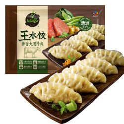 bibigo 必品阁 酱香大葱牛肉王水饺  600g 