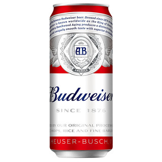 Budweiser 百威 经典醇正啤酒 500ml*12听