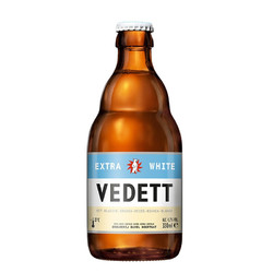 VEDETT 白熊 精酿啤酒比利时原瓶进口小麦白啤酒 整箱装 330mL 24瓶