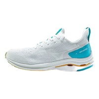 Mizuno 美津浓 Wave Rider Neo 中性跑鞋 J1GC207801 白色/天蓝色 42