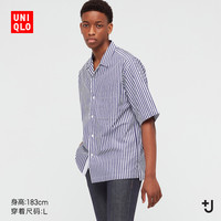 UNIQLO 优衣库 +J系列 440467 开领衬衫