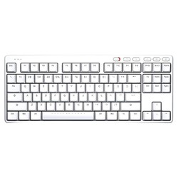 iKBC S200 2.4G无线机械键盘 白色 青轴 87键