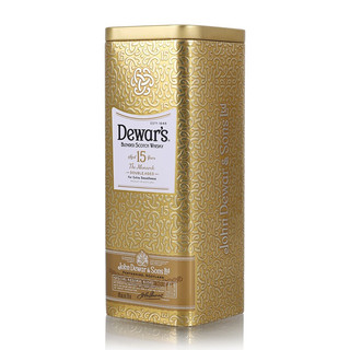 Dewar's 帝王 15年 苏格兰 调配威士忌 40%vol 200ml