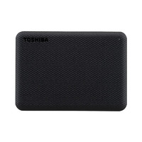 TOSHIBA 东芝 V10系列 2.5英寸Micro-B便携移动机械硬盘 4TB USB3.2 Gen 1 兼容Mac 墨黑