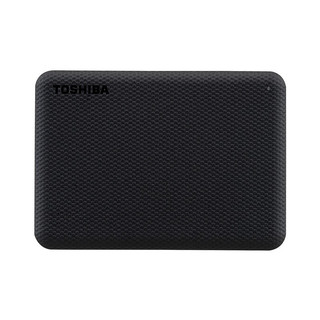 TOSHIBA 东芝 V10系列 2.5英寸Micro-B便携移动机械硬盘 1TB USB3.2 Gen 1 兼容Mac 墨黑