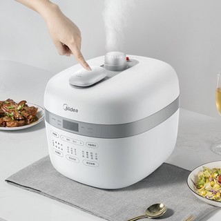 Midea 美的 MY-YL50Easy505 电压力锅 4.8L 白色