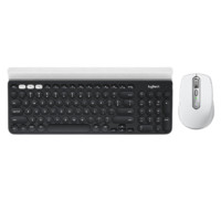 logitech 罗技 K780 键盘+Anywhere 3 鼠标 2.4G蓝牙双模无线键鼠套装 太空银