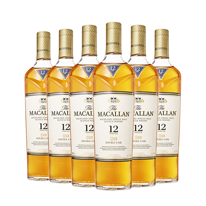 MACALLAN 麦卡伦 蓝钻 12年 单一麦芽苏格兰威士忌 40%vol