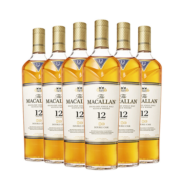 MACALLAN 麦卡伦 蓝钻 12年 单一麦芽苏格兰威士忌 40%vol