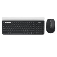logitech 罗技 K780 键盘+Anywhere 3 鼠标 无线键鼠套装 石墨黑