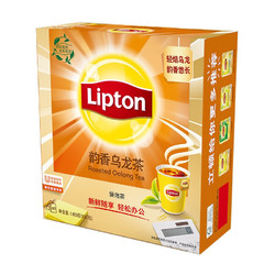 Lipton 立顿 韵香乌龙茶商务招待袋泡茶180g/盒100包办公室下午茶