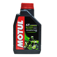 PLUS会员：MOTUL 摩特 5100 4T 半合成摩托车机油 15W-50 SM级 1L