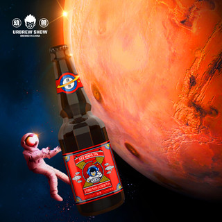 优布劳 幼兽国潮系列 赤色火星IPA国产精酿啤酒 瓶装幼兽系列 300ml 试饮装300ml*1