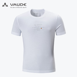 VAUDE 巍德 巍德（VAUDE）户外运动男士休闲T恤短袖夏季透气跑步健身徒步旅行棉短袖T恤1739121