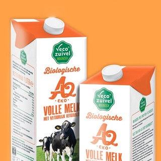 Vecozuivel 乐荷 有机a2全脂纯牛奶 原味 1L*4盒