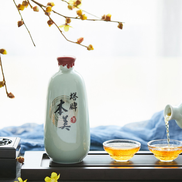 塔牌 绍兴黄酒 本美 半干型黄酒 500ml 塔牌 绍兴黄酒 本美 半干型黄酒 500ml