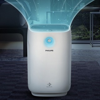 PHILIPS 飞利浦 Series 2000系列 AC2880/00 家用空气净化器 浅灰色