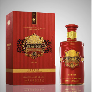 LANGJIU 郎酒 红运郎 30  53%vol 酱香型白酒 500ml 礼盒装