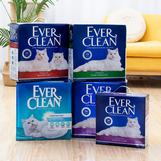 EVER CLEAN 铂钻 紫标 膨润土猫砂