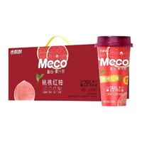 香飘飘 Meco蜜谷 果汁茶 桃桃红柚味 400ml*8杯